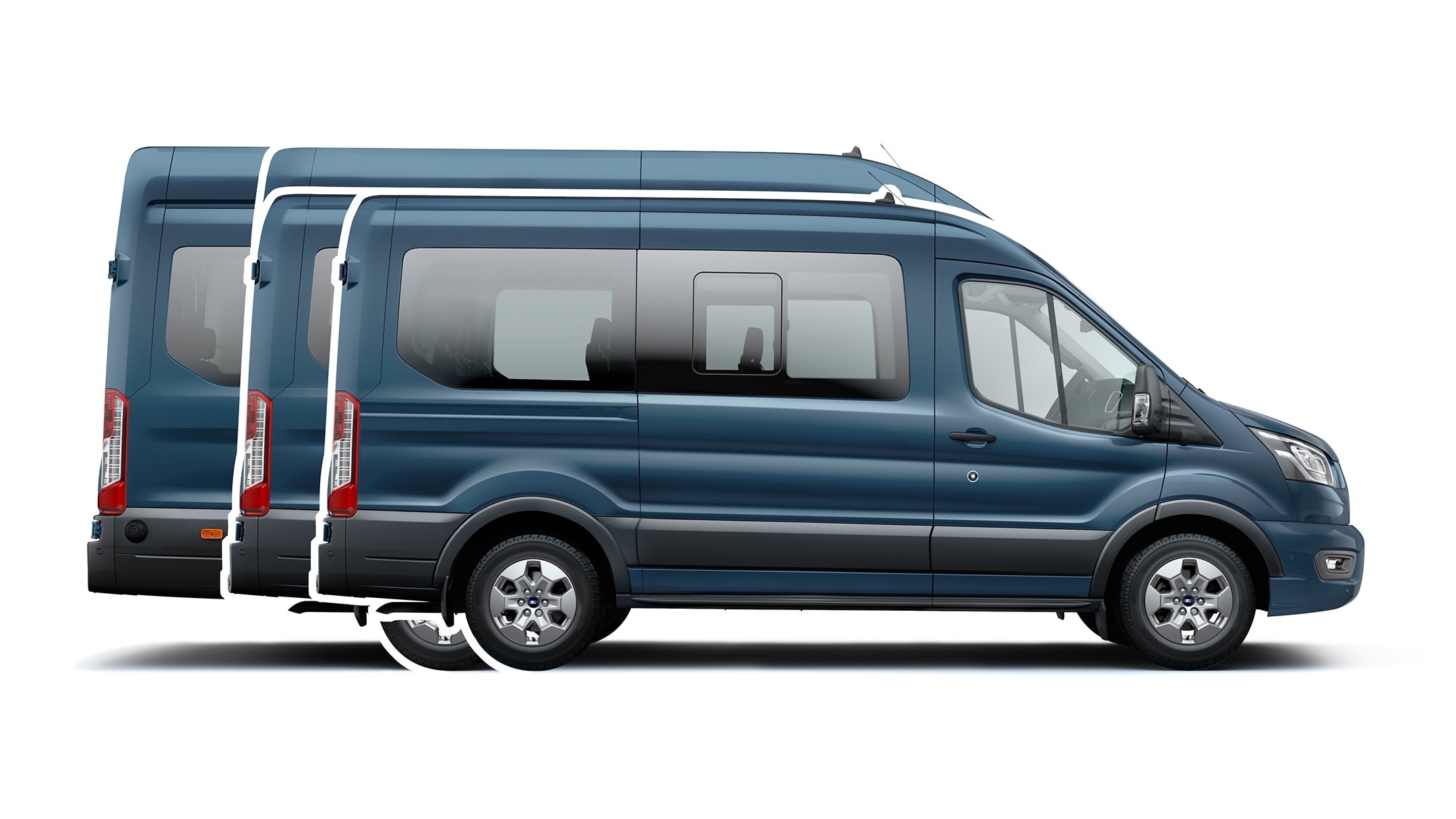 New Ford Transit Minibus Bodystyle Types range